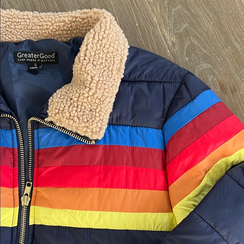 Aviator Nation Inspired Puffer Jacket by Greater Good - Picture 3 of 8